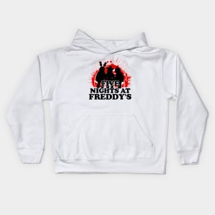 Copy of five nights at freddy's movie 2023 Josh Hutcherson graphic design Kids Hoodie